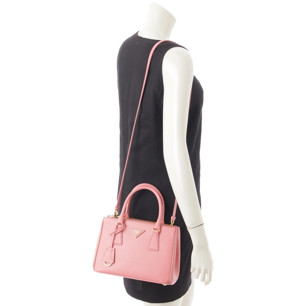 Prada Galleria Saffiano Handbag Petalo Pink - Picture 8 of 8